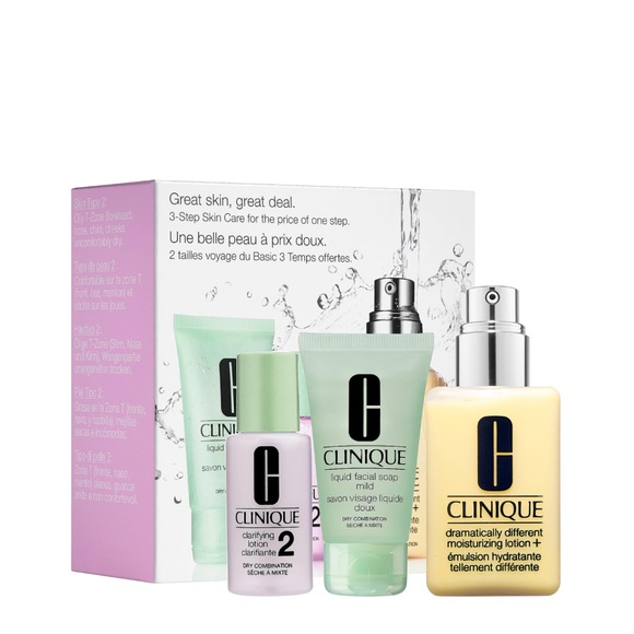 Clinique Other - Clinique Great Skin Set for Dry Combination Skin
